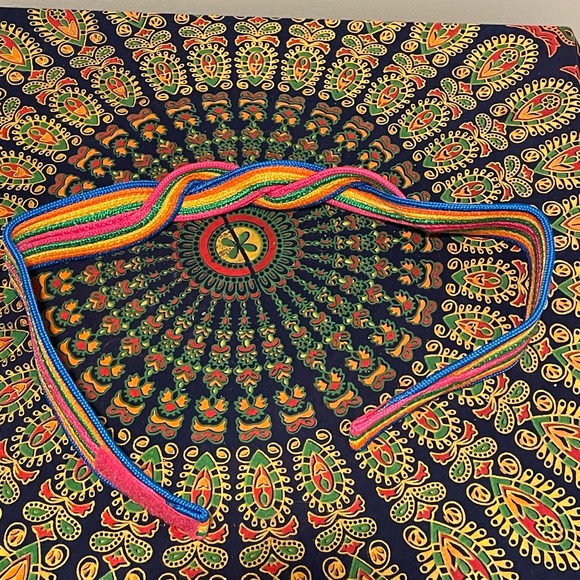 Vintage rainbow 🌈 Velcro belt EUC! - Picture 4 of 13